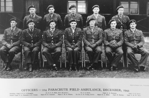Bergen Belsen Concentration Camp 224 parachute field ambulance belsen
