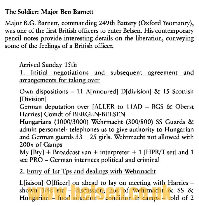 Liberation of Bergen Belsen