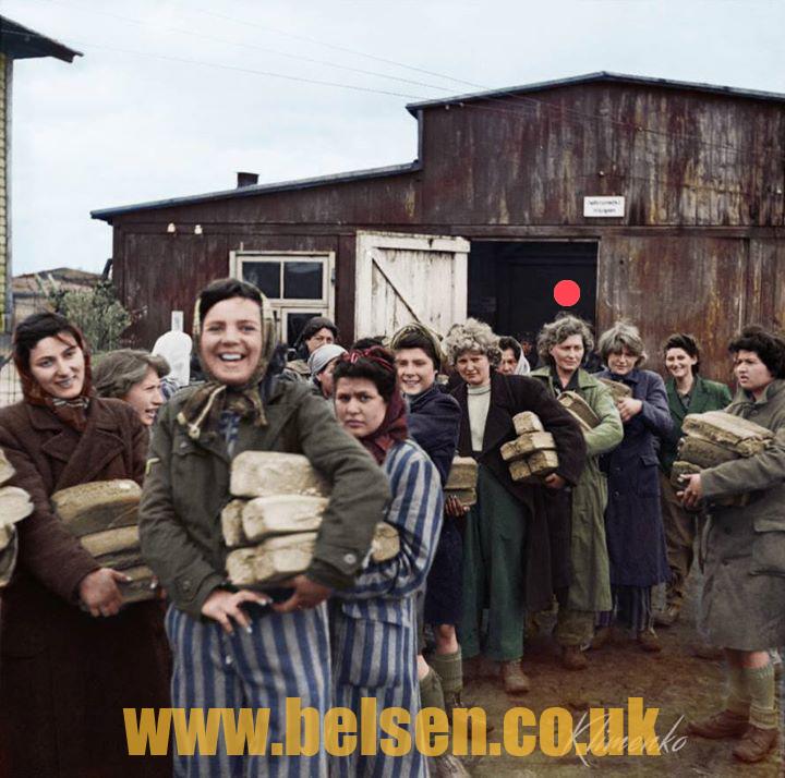 Bergen Belsen Concentration Camp Bronislawa wiechowna belsen