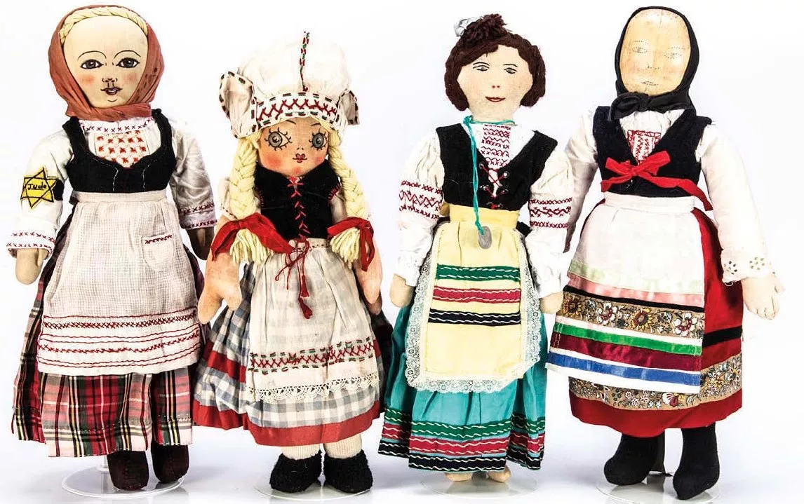 belsen liberation dolls