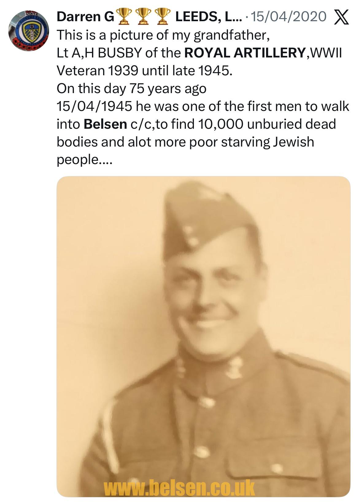 Lt-a-h-busby royal artillery