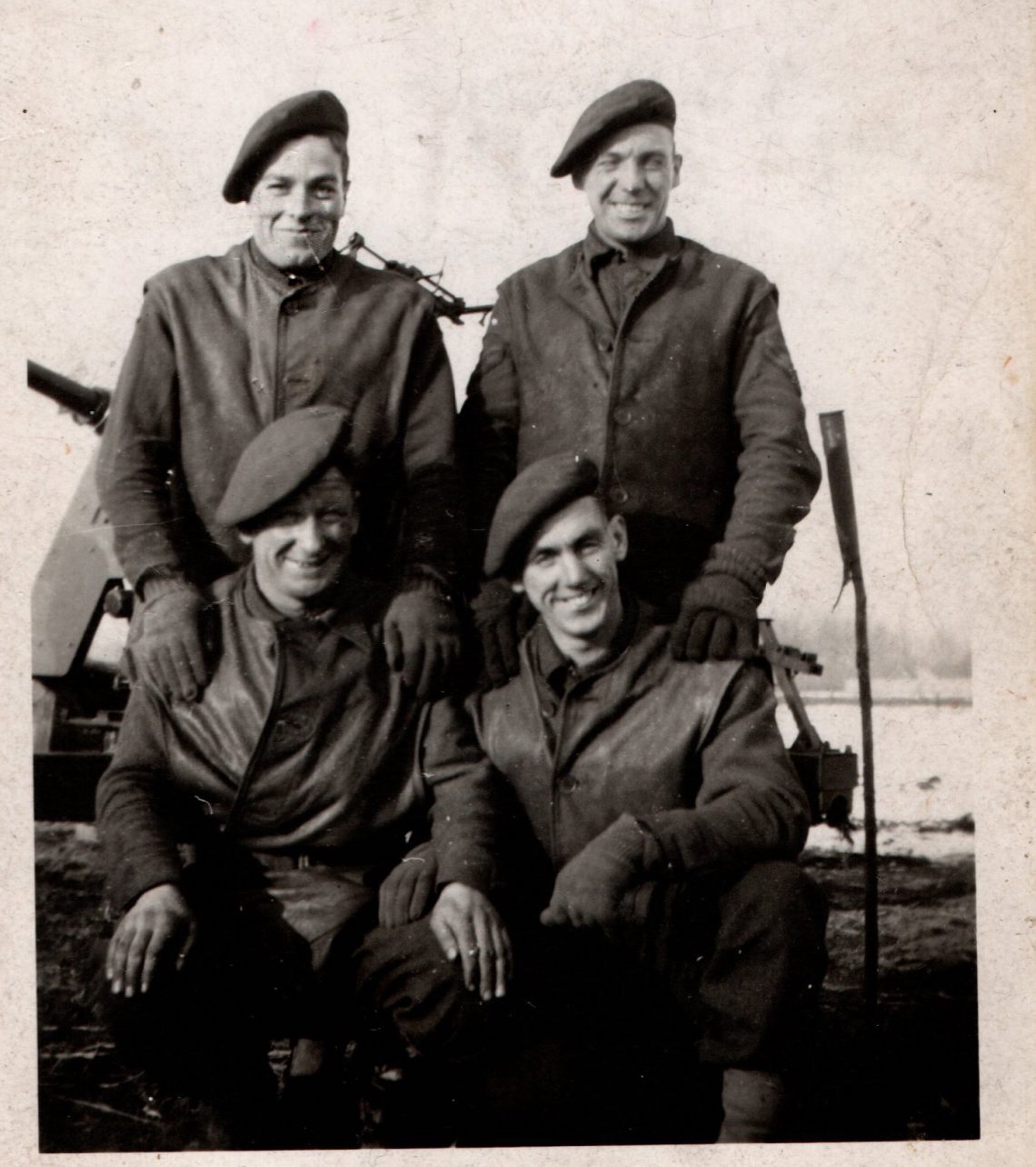 Birmingham soldiers at Belsen 113th LAA